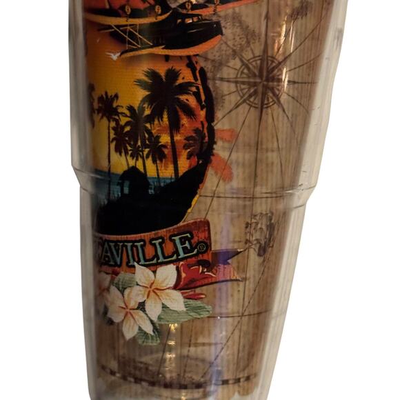 Tervis Margaritaville Island Time Plastic Insulated 24oz Travel Tumbler Map - Picture 3 of 8